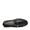 BASTO/百思图春季专柜同款软面牛皮简约纯色套脚男休闲鞋AYS02AM6