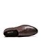 BASTO/百思图夏季专柜同款浅棕色软面牛皮简约舒适透气套脚男皮鞋AKJ12BM6
