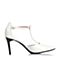 BASTO/百思图春季专柜同款白色牛皮时尚简约优雅细高跟尖头女凉鞋TM502AK6