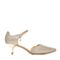 BASTO/百思图春季专柜同款金色布细高跟珍珠女中空凉鞋TSF06AK6
