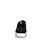 BASTO/百思图秋季专柜同款黑色漆PU时尚尖头系带坡跟女休闲鞋TWU22CM6
