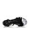 BASTO/百思图夏季专柜同款黑色羊皮/布露趾T字坡跟女凉鞋TH202BL7