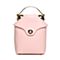 BASTO/百思图夏季粉色人造革简约纯色时尚女链条包X1167BN7