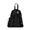BASTO/百思图冬季专柜同款黑色化纤布时尚潮流休闲女双肩包X1193DX7