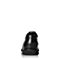 BASTO/百思图冬季专柜同款黑色牛皮镂花系带男皮鞋17N23DM7