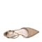 BASTO/百思图2018春季专柜同款棕色羊绒皮珍珠尖头通勤粗跟女凉鞋RLH04AK8