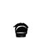 BASTO/百思图2018春季专柜同款黑色羊绒皮蝴蝶结尖头方跟女凉拖鞋RIO01AT8