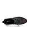 BASTO/百思图2018夏季专柜同款黑色织物/丝绸牛皮系带男休闲鞋K7502BM8