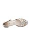 BASTO/百思图2018春季专柜同款银色羊皮革水钻粗跟女凉鞋AA292AK8