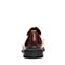 BASTO/百思图2018秋季专柜同款棕色牛皮革镂花系带男皮鞋FA108CM8