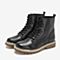 BASTO/百思图2018冬季专柜同款牛皮革马丁靴女皮靴YYK02DD8