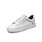 百思图2020秋季新款商场同款休闲舒适平底系带女小白鞋YPQ52CM0