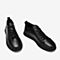 百思图2020秋季新款商场同款时尚舒适圆头系带男休闲板鞋CTW04CM0