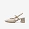 百思图2021夏季新款商场同款网红仙女风粗跟后空女凉鞋RJF03BH1