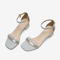 百思图2021夏季新款商场同款气质仙女风粗跟一字带女凉鞋RQ224BL1