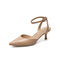 百思图2021夏季新款商场同款时尚石头纹细跟一字带女凉鞋TAX01BH1