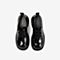 百思图2022春季新款商场同款时尚商务通勤德比鞋女皮鞋WYC01AM2