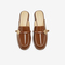 百思图2024夏季新款商场同款简约时尚穆勒拖粗跟女凉鞋KB236BH4