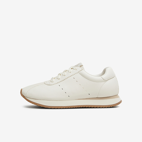 百思图2025春季新款时尚复古运动阿甘鞋厚底女休闲鞋UNP01AM5