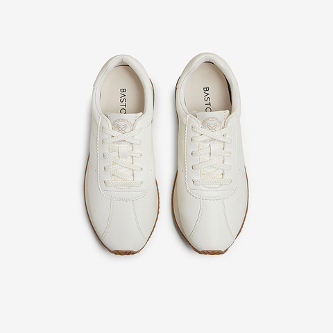 百思图2025春季新款时尚复古运动阿甘鞋厚底女休闲鞋UNP01AM5