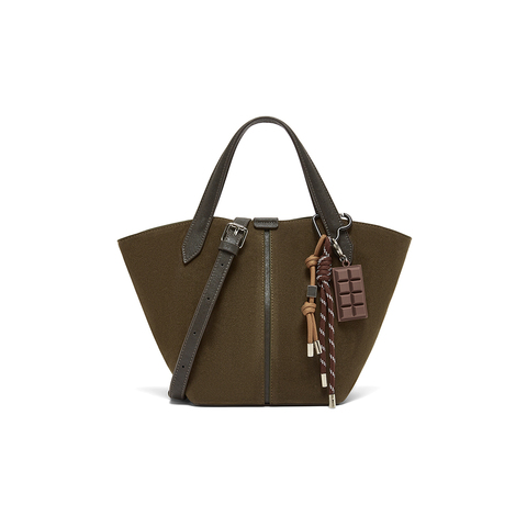 百思图2025春季新款商场同款时尚通勤手提包单肩斜挎包女X3636AX5