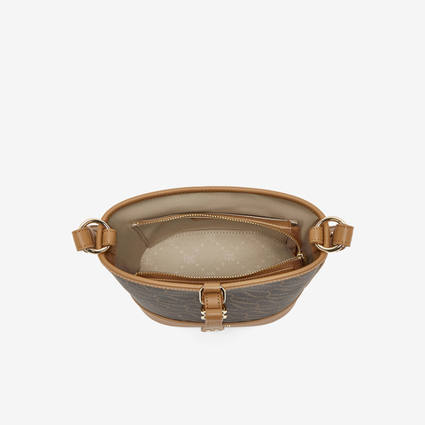 百思图2025春季新款商场同款时尚通勤水桶包单肩斜挎包女X3640AX5