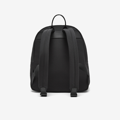 百思图2025春季新款商场同款简约休闲大容量双肩背包女X3621AX5