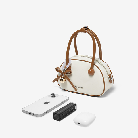 百思图2025夏季新款商场同款简约通勤手提包单肩斜挎包女X3576BX5