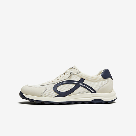 百思图2025夏季新款商场同款潮流复古运动厚底男休闲鞋76569BM5