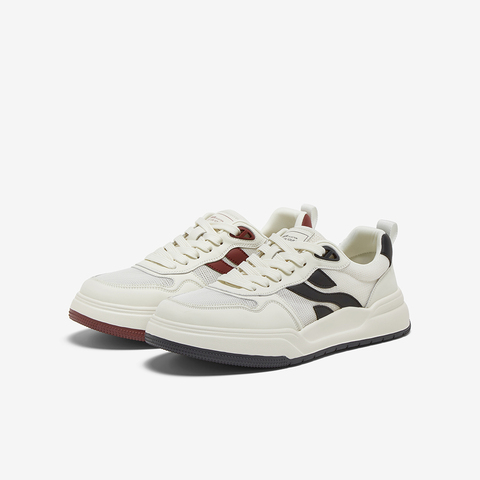 百思图2025夏季新款时尚街头潮流运动板鞋厚底男休闲鞋E3089BM5