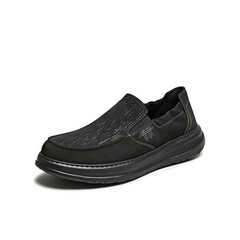 百思图2025夏季新款简约时尚户外休闲布鞋厚底男休闲鞋K8868BM5