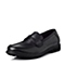 Bata/拔佳秋季专柜同款黑色时尚商务正装牛皮男单鞋81902CM5
