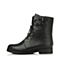 Bata/拔佳冬专柜同款黑色牛皮女靴60301DZ5