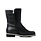 Bata/拔佳冬季专柜同款黑色牛皮中跟休闲女靴60302DZ5