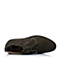 Bata/拔佳冬季专柜同款墨绿色二层牛皮男靴A6D44DD5