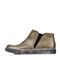 Bata/拔佳冬季专柜同款橄榄绿牛皮男休闲靴（软）82P42DD5