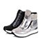 Bata/拔佳冬季专柜同款银灰山羊皮革女休闲靴AJ943DD5