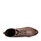 Bata/拔佳冬季专柜同款灰油皮绵羊皮女休闲靴（软）AL942DD5
