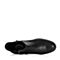 Bata/拔佳冬季专柜同款黑小牛皮女靴AM540DD5