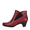 Bata/拔佳冬季专柜同款红油皮牛皮女休闲靴（软）AWD90DD5