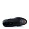 Bata/拔佳冬季专柜同款黑裂面牛皮女靴AZC71DD5