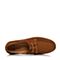 BATA/拔佳夏季专柜同款棕色舒适平跟牛皮男休闲鞋9021-BM5