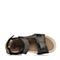 Bata/拔佳夏季专柜同款兰黑色舒适平跟休闲男凉鞋A8T01BL5