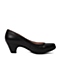 Bata/拔佳春季专柜同款黑色小牛皮女鞋(软)AQ701AQ6