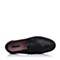 Bata/拔佳夏季黑色油皮牛皮商务正装男单鞋83M02BM6