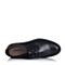 BATA/拔佳秋季黑色牛皮商务风系带男单鞋82H02CM6