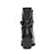 Bata/拔佳冬季专柜同款黑色时尚皮带扣小牛皮女中靴(软)AV461DZ6