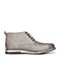 Bata/拔佳冬季专柜同款灰色简约舒适平跟牛皮男短靴17-12DD6
