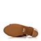 BATA/拔佳夏季专柜同款棕色牛皮女凉鞋16041BL6