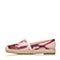 Bata/拔佳夏季专柜同款简约平跟粉色羊绒皮女休闲鞋AS720BM6